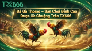 Đá Gà Thomo – Sân Chơi Đỉnh Cao Được Ưa Chuộng Trên tx666