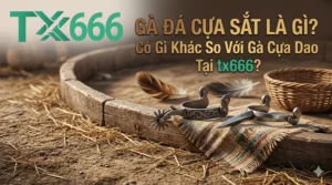 Gà Đá Cựa Sắt Là Gì? Có Gì Khác So Với Gà Cựa Dao Tại tx666