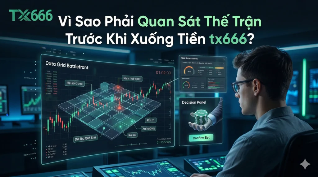 Vì Sao Phải Quan Sát Thế Trận Trước Khi Xuống Tiền tx666?