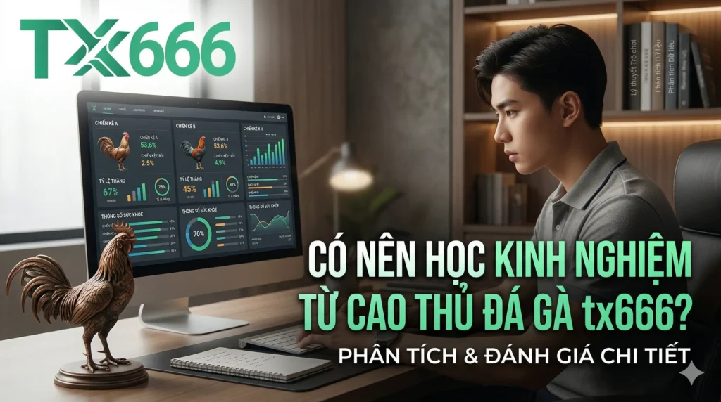 Có Nên Học Kinh Nghiệm Từ Cao Thủ Đá Gà tx666?